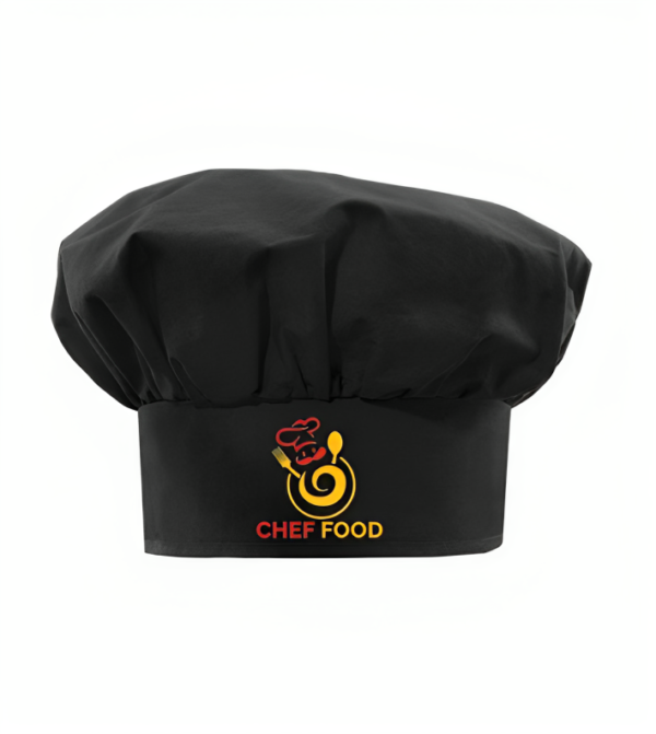 Black Classic Chef Hat