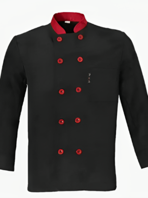Executive Black Chef Coat