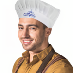 Personalized Bakers White Hat