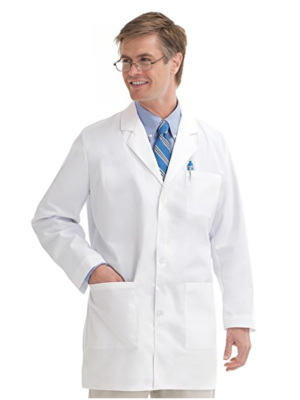 Doctor's Apron Lab Coat front