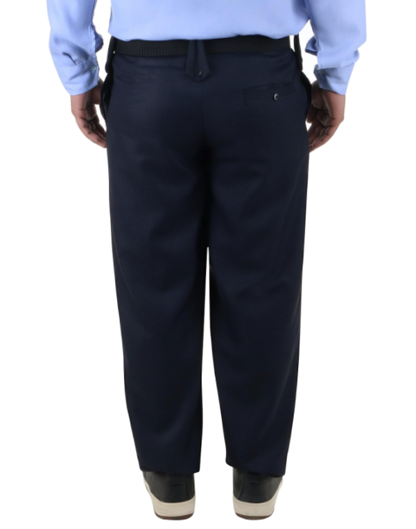UNIFORMS Poly Viscose Slim Fit Security Guard Trouser. 2