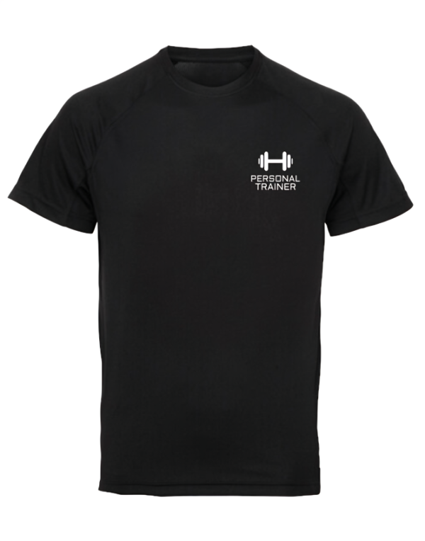 Black T-Shirt For Gym Staff Boy1