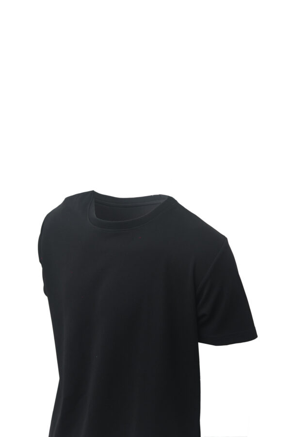 Black Classic Regular Half Sleeve T-Shirt for Men