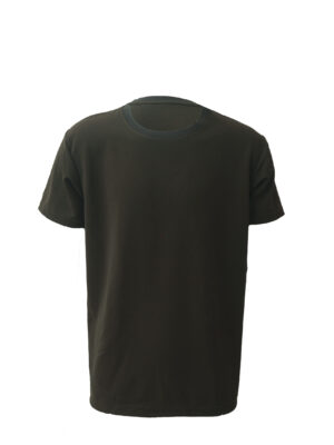 Men's Rounded Neck T-Shirt (Brown)