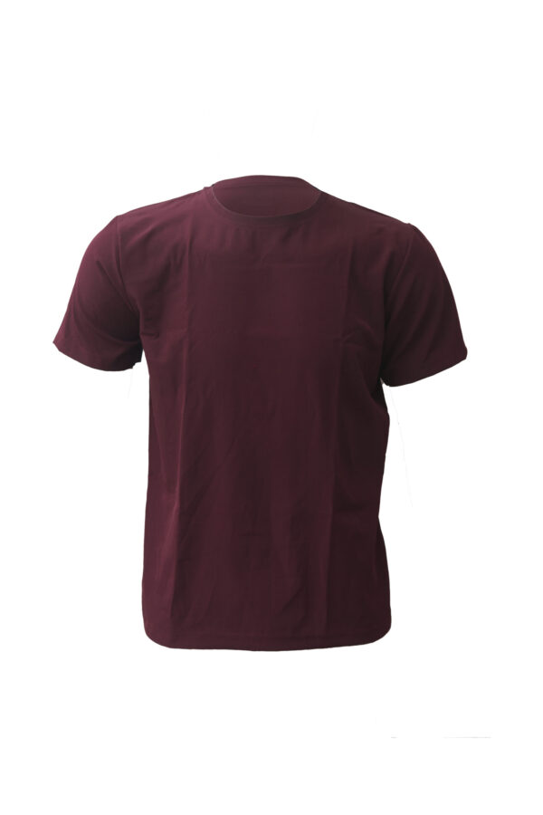 Red Round Neck Classic Regular Half Sleeve T-Shirt for Men