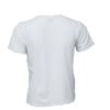 White t shirt for men back
