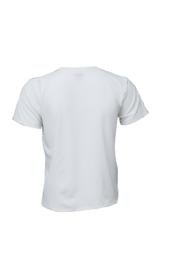 White t shirt for men back