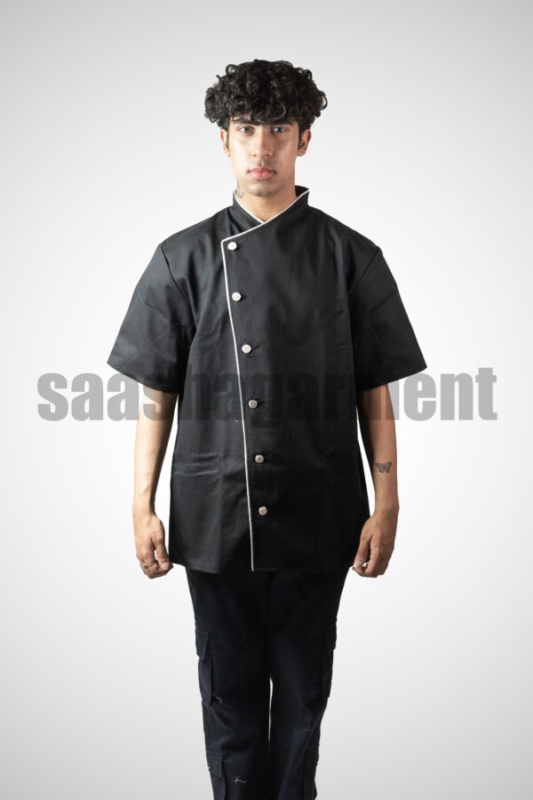 Black Chef Coat