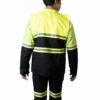 Industrial Safety Vest Coat For Men With Reflecting Tape