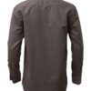 Saasha Garments Light Brown Plain Shirt For Men Back