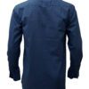 Saasha Garments Green Plain Shirt For Men Back