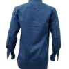 Saasha Garments Navy Plain Shirt For Men1 Back
