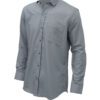 Saasha Garments Cream Plain Shirt For Men Front Side