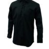 Saasha Garments Forest Green Plain Shirt For Men Front Side