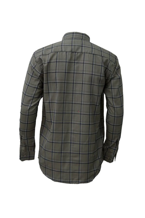 Saasha Garments Brown Big Ckecks Shirt For Men