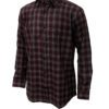 Saasha Garments Maroon Big Checks Shirt For Men