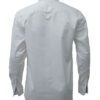 Saasha Garments White Plain Shirt For Men Back