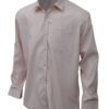 Saasha Garments Pink With Red Checks Shirt For Men Front Side