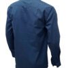 Saasha Garments Green Plain Shirt For Men Back Side