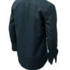 Saasha Garments Forest Green Plain Shirt For Men Back Side