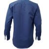 Saasha Garments ink Blue Plain Shirt For Men Back