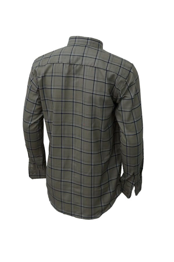 Saasha Garments Brown Big Ckecks Shirt For Men