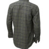 Saasha Garments Choco Brown Big Checks Shirt For Men