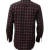 Saasha Garments Maroon Big Checks Shirt For Men