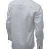 Saasha Garments White Plain Shirt For Men Back Side