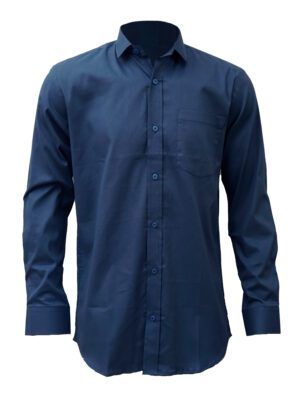 Saasha Garments Green Plain Shirt For Men Front