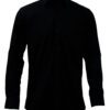 Saasha Garments Black Plain Shirt For Men Front