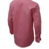 Saasha Garments Pink Plain Shirt For Men Back Side