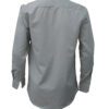 Saasha Garments Cream Plain Shirt For Men Back