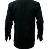 Saasha Garments Forest Green Plain Shirt For Men Back