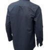 Saasha Garments Mid Grey Plain Shirt For Men Back Side