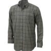 Saasha Garments Brown Big Ckecks Shirt For Men