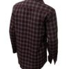 Saasha Garments Maroon Big Checks Shirt For Men