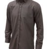 Saasha Garments Light Brown Plain Shirt For Men Front Side