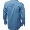 Saasha Garments Sky Plain Shirt For Men Back Side