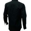 Saasha Garments Forest Green Plain Shirt For Men Back Side