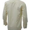 Saasha Garments Yellow Plain Shirt For Men Back Side