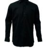 Saasha Garments Forest Green Plain Shirt For Men Front