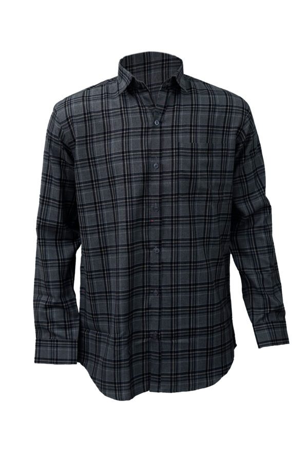 Saasha Garments Ink Big Checks Shirt For Men
