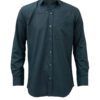 Saasha Garments Forest Green Plain Shirt For Men Front