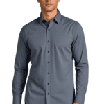 Saasha Garments Cream Formal Shirt For Men
