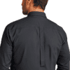 Saasha Garments Dark Gray Formal Shirt For Men