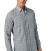Saasha Garments Check Box white Formal Shirt For Men