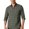 Saasha Garments Checks Cream Formal Shirt For Men