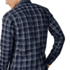 Saasha Garments Check Box Dark LIGHT Blue4 Formal Shirt For Men.