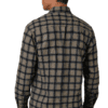 Saasha Garments Check Box Gray Formal Shirt For Men